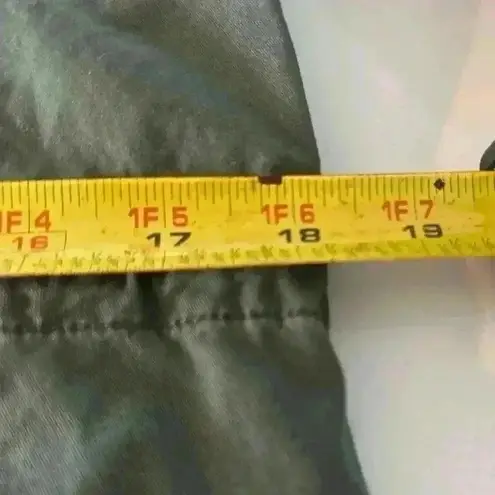 Love Tree  Women's Utility Jacket Army Green Hooded Size Small‎ - Image 9