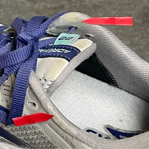 Brooks Adrenaline GTS 22 1203531B045 Women's Gray Running Shoes Size 10B