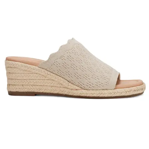 Easy Spirit Women's Shanice Espadrille Wedge Sandals- Wide Width- Size 10W