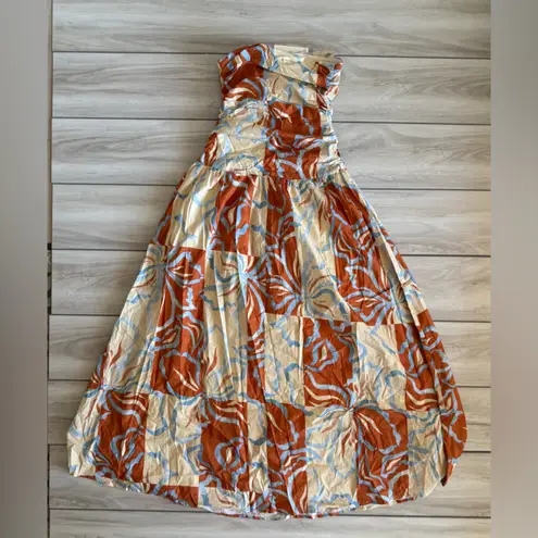 Peppermayo Carmel Maxi Dress Orange Size 4 NWT IN PACKAGE