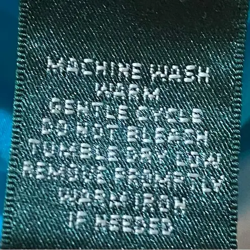 Lauren Ralph Lauren Women’s Sz 10 100% Cotton Blue Baggy Ankle Tie Pants