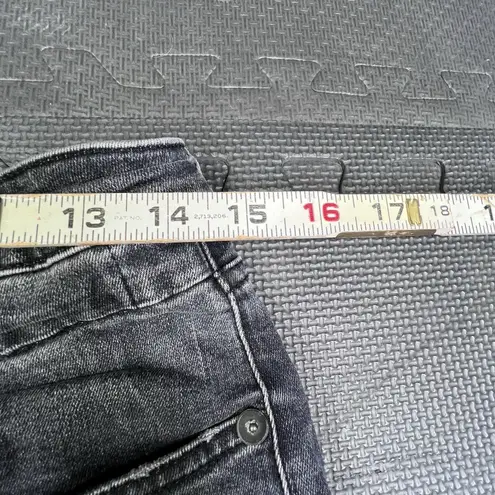 R13 Boy Skinny Jeans Women's Sz 27 Made in Italy Vintage Black Denim