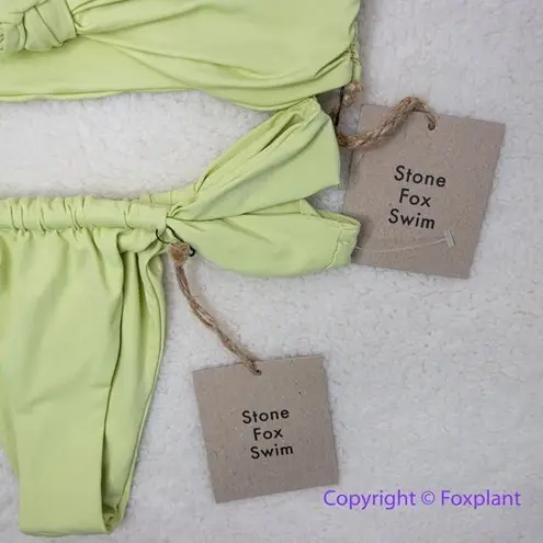 Stone Fox Swim New set!  x Free People Lele Bikini Top and Bijou bottoms, size S‎
