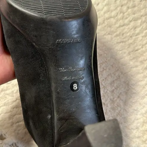 Aquatalia Riley Suede Waterproof Women Booties Size 8