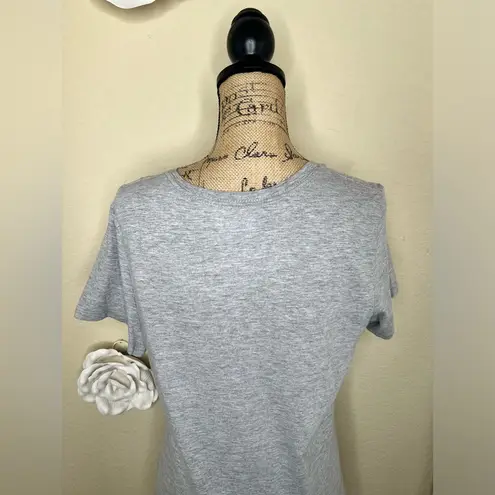 NFL NTM: Arizona Cardinals Gray & Red V Neck T Shirt with Mascot Sz XL