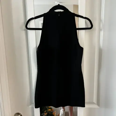 Givenchy 457  Sleeveless Blouse Size Large Color Black