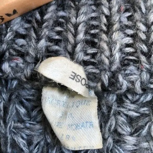 Vintage wool sweater vest Cinched Waist Women’s Size M Gray Black Size M