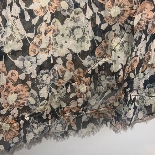 The Kooples ✨ Wanted Floral Silk Wrap Sz 1 dress✨