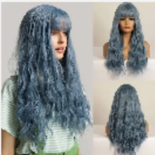 WOMAN'S Wig Blue