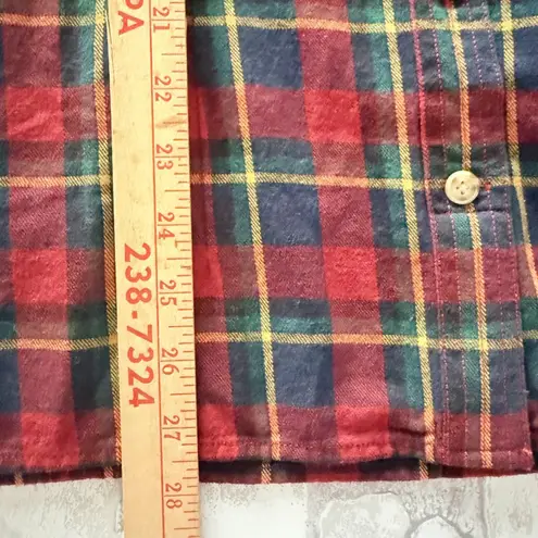 NWT Duluth Free Swingin Red Plaid Flannel Shirt Reach Gussets Bi