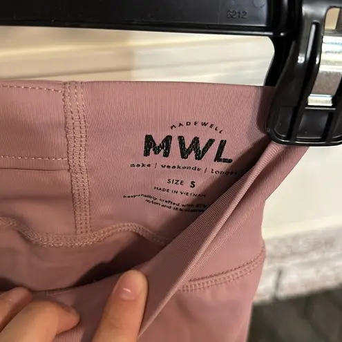 Madewell  MWL biker short size S in pretty lavender color