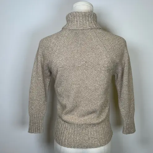 J. McLaughlin Silk Cashmere Blend Turtleneck Sweater Women’s Size Large