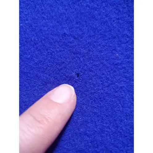 Polo Ralph Lauren Wool Scarf Purple Pink Pony Fringe 58"x12" FLAW HAS HOLE