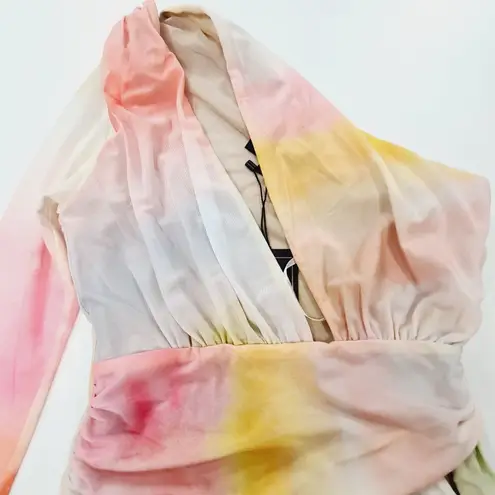 Michael Costello x REVOLVE Sedona Mini Dress in Watercolor Print