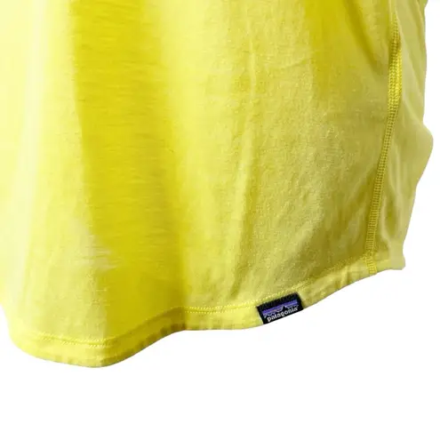 Patagonia  Capilene Cool Trail Shirt Yellow Medium