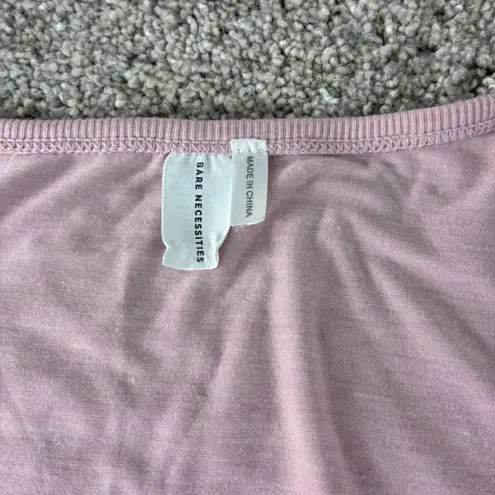 Bare Necessities Pink Maxi Tank Nightgown Sleeveless Casual Lounge Womens XXL