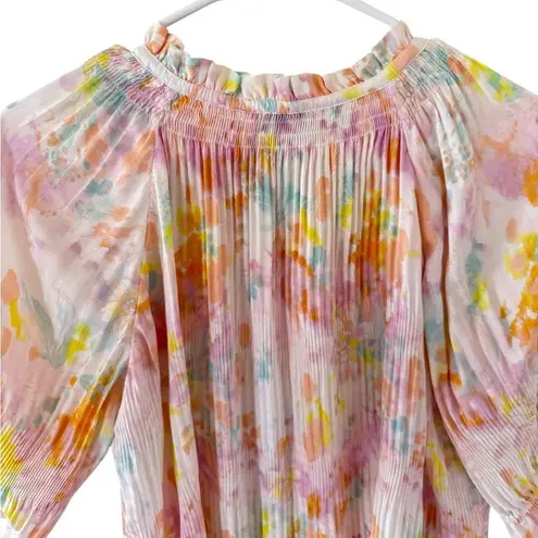 Current Air Anthropologie Angelica Water Color Blouse