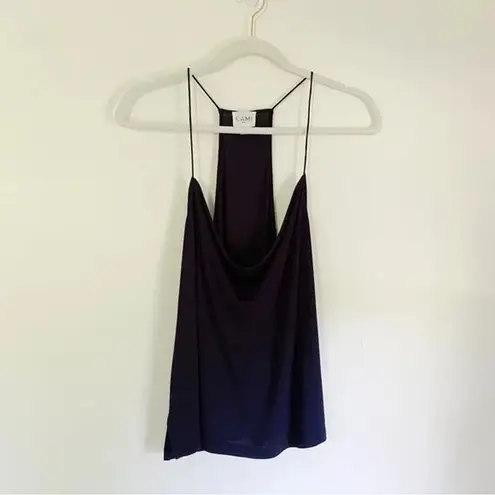 Cami NYC The Aggie Modal Cowl Neck Cami in Black Size S Retail $120