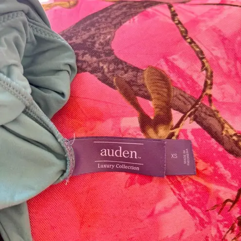 auden teal green blue fitted short sleeve bodysuit