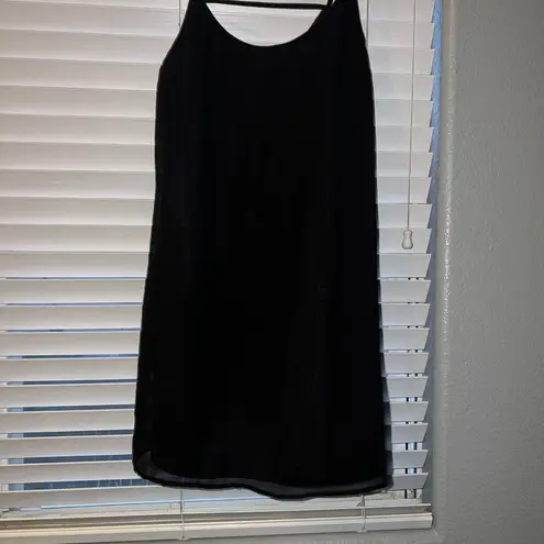 Decree Classic Black Mini Dress - Perfect for Any Occasion - Size Large