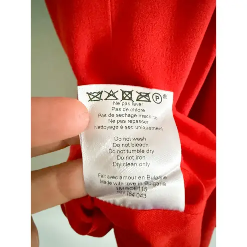 Sézane | Sezane | Robe Alya Dress in Coral/Red | Sz 36/4