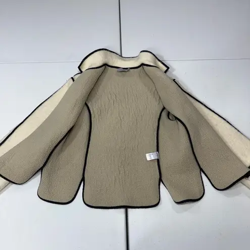 Modern Citizen Madison Contrast Trim Coat jacket size Small