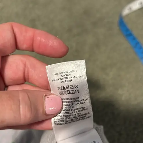 Lucky Brand  gray Stay Lucky crewneck short sleeve tee shirt