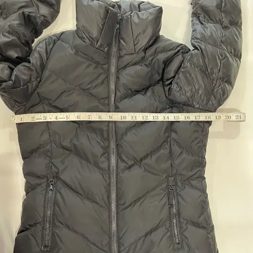 Fire + Ice Puffer Black Jacket