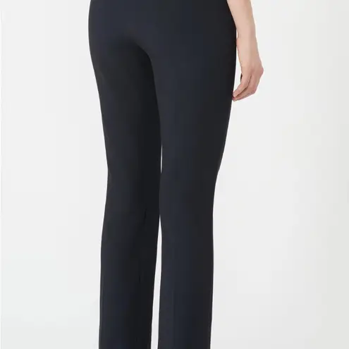 Ecru cotton-blend Stretch Flared Pants midnight blue size 4