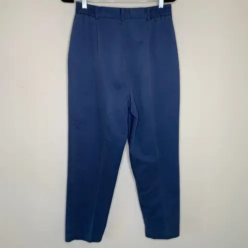 Cabin creek Cotton Blend High Waist Pleat Front Pants Trousers Sz Medium 8