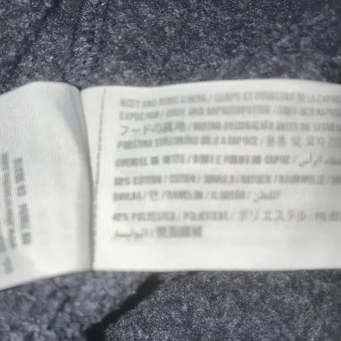 Hollister 𝅺 Hoodie navy with blue graphic design soft inside and out size L