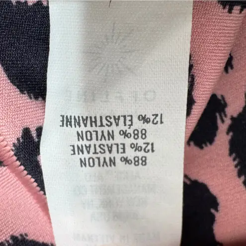 Aerie Offline  Real Me Twisted‎ Front High Waisted Leggings Pink Leopard Small