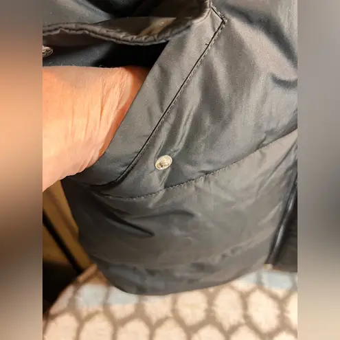 Daily Ritual Black Quilted Puffer Jacket M Size M