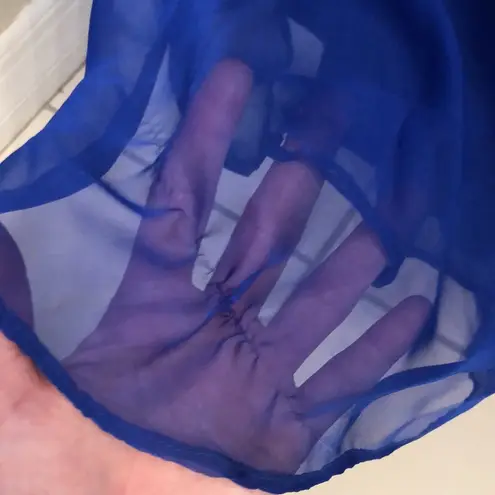 Alyce Paris COPY - Alyce Royal Blue Beaded One-Shoulder Gown