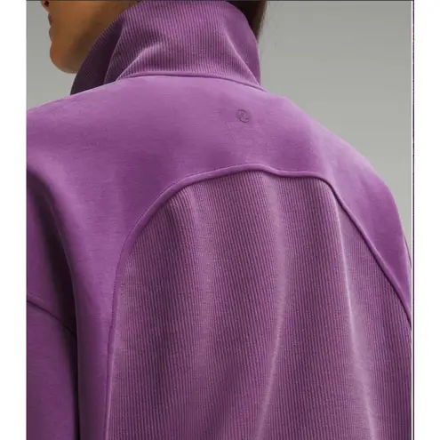 Lululemon  Brushed Softstreme Ribbed
Half Zip
Dramatic Magenta thumbnail 3