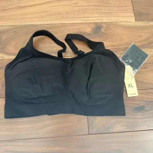 Truekind Everyday Comfort Straps Wireless Shaping Bra Black XL