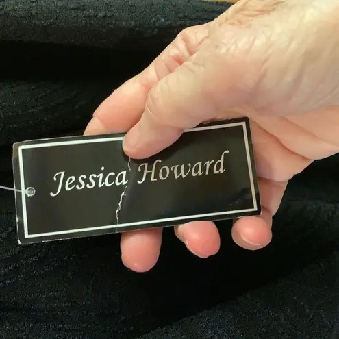 Jessica Howard Black Structured Career Dress NWT