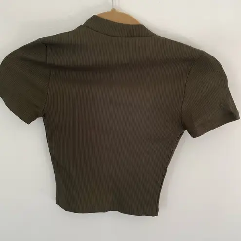 Naked Wardrobe Womens Top Size:small Green. New with tags
