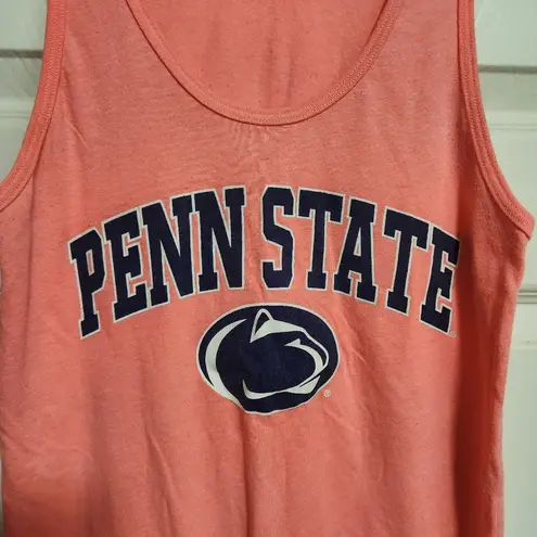 American Apparel  neon pink Penn State tank top size small