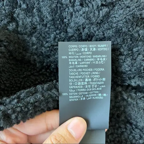 Saint Laurent Authentic Boyfriend Denim Merino Sherling Jacket NWT EUR 50