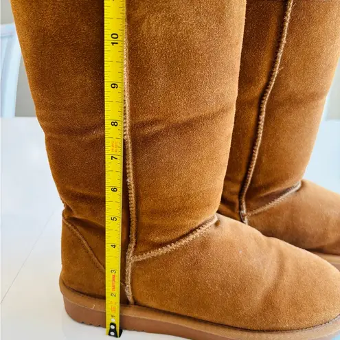 Dream Paris Dream Pairs Suede Women's Tan Winter Boots size 9 mint condition