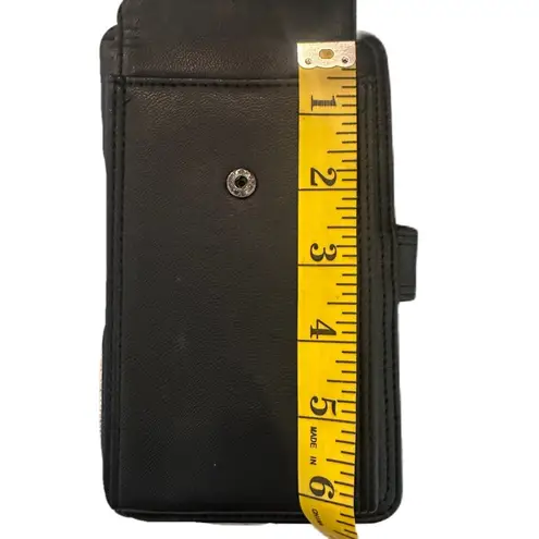 Women’s Black Crossbody Cell Phone Clutch Wristlet