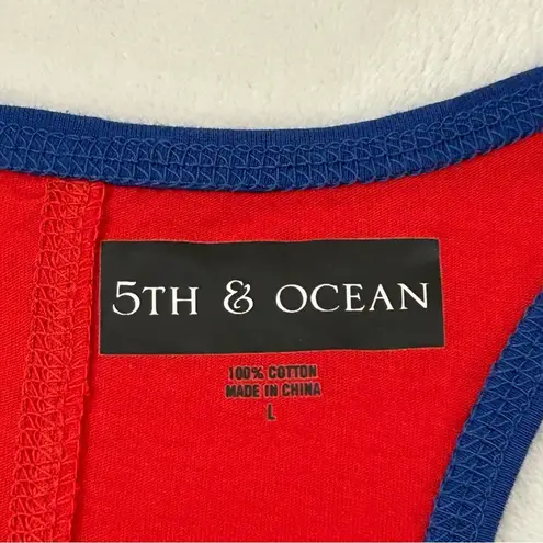 Nba Los Angeles LA Clippers 4 Her 5th & Ocean Racer Back Tank Top Shirt Women L