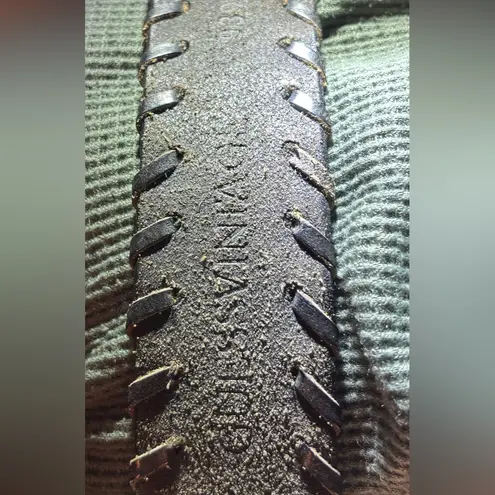 Guess Vintage Black Leather Belt