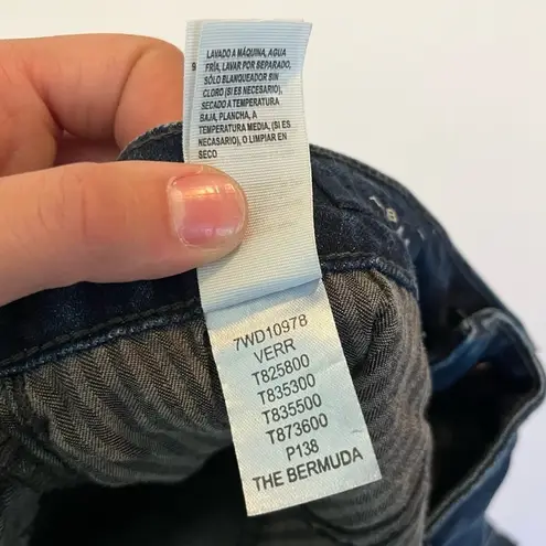 Lucky Brand  Bermuda Dark Wash Shorts Size 8 (29) - Image 8