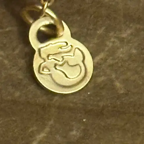 Spartina Sea La Vie Paved Wishbone Pendant Necklace