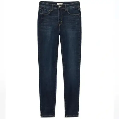 L'Agence New L’Agence Margot Dark Wash High Rise Skinny Cropped Jeans Prime Blue Vintage