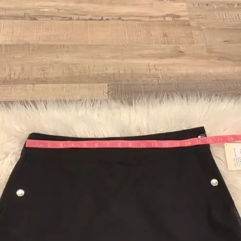 NWT EP Pro stretch athletic golf skirt skort 6 Black