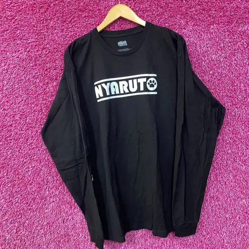 Naruto Shippuden Nyaruto Cat Paw Long Sleeve T-Shirt 2XL