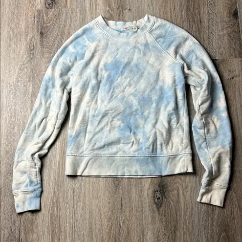 Faherty Bells Tie Dye Crewneck Sweatshirt Size Extra Small